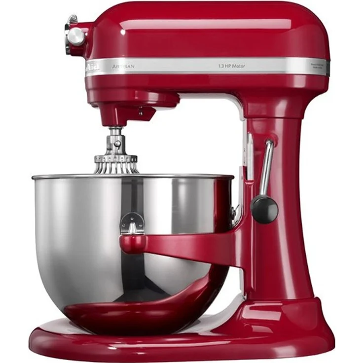 KitchenAid Artisan 5KSM7580XEER Küchenmaschine mit Direktantrieb, 500W, 6,9 L Edelstahlschüssel, empire rot, Serie: 5KSM7580X – Bild 2