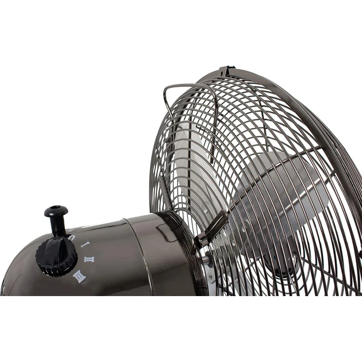 Suntec CoolBreeze 3000 TVM Tischventilator, 30 cm, 35 Watt | Tisch Ventilator 3 Stufen, Tragbar | Fan Windmaschine Metall Chrom | für Schreibtisch, Schlafzimmer, Büro, Wohnung, Balkon| von SUNTEC – Bild 2
