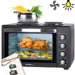 TZS First Austria FA 5045 Mini Backofen mit Kochplatten