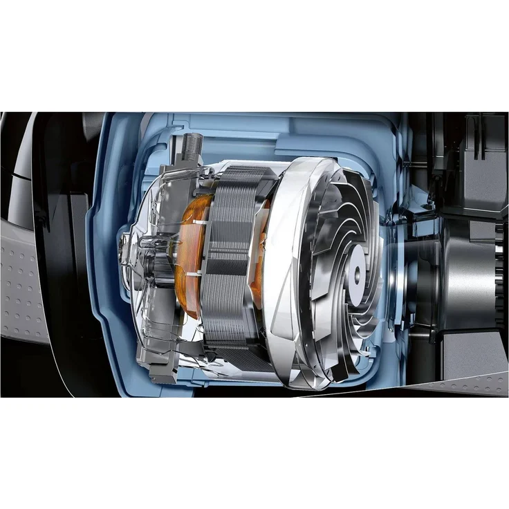 Siemens VS06M312 synchropower extraKlasse Bodenstaubsauger mit Beutel, 600 Watt, elektronische Saugkraftregulierung mit Drehregler – Bild 5