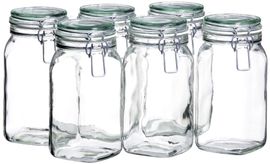 Mäser 925341 Gothika Einmachgläser 1,45 l, 6er Set