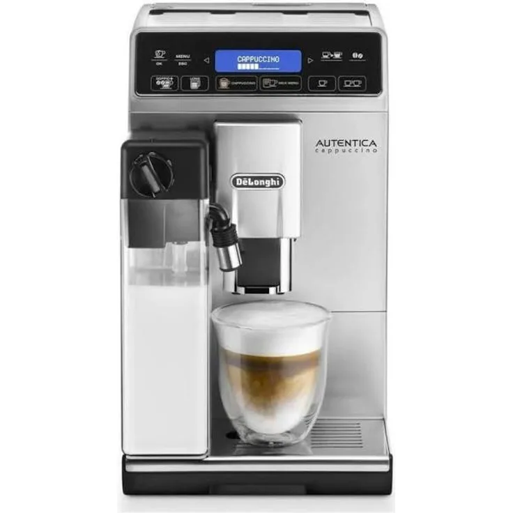 De'Longhi ETAM 29.666.S Autentica Kaffeevollautomat, Milchsystem, integriertes Mahlwerk
