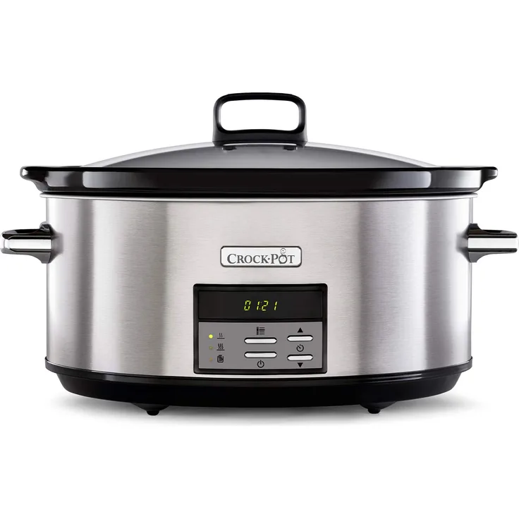 Crock-Pot Digitaler Schongarer CSC063X mit 7,5 L Fassungsvermögen