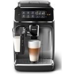 Philips 3200 Serie EP3246-70 Kaffeevollautomat, 5 Kaffeespezialitäten (LatteGo Milchsystem) Schwarz-Silber-lackiert