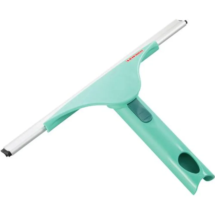 Leifheit Fensterabzieher Window Slider M, Duschabzieher, Wischbreite 28 cm, mit beweglichem Gelenk, kompatibel mit Click-System, Abzieher für Dusche, Fenster und Spiegel – Bild 1