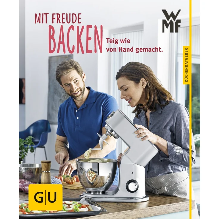 WMF Profi Plus Küchenmaschine, 1000 W, Cromargan-Rührschüssel 5 l, planetarisches Rührwerk, 8 Geschwindigkeitsstufen, metal white – Bild 6