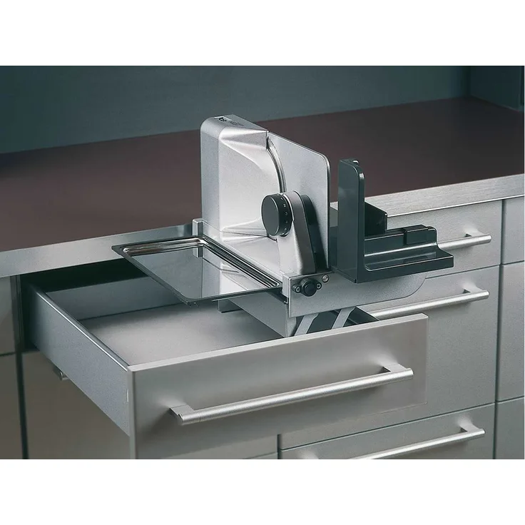 Ritter Metall-Einbau-Allesschneider AES 62 SR-H silbermetallic, rechts