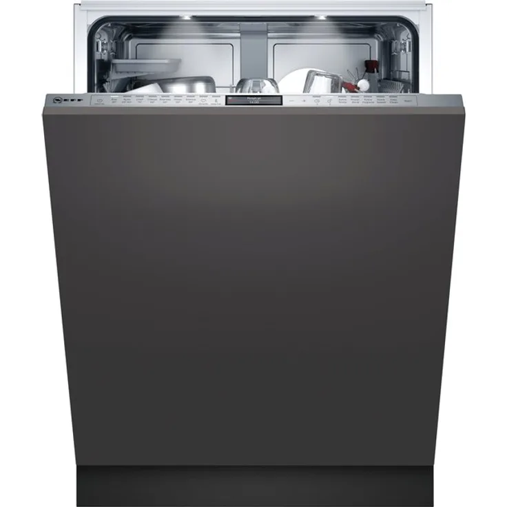 Neff S299YB800E N 90, Geschirrspüler, B, Geräuschemissionsklasse B, Geräuschemissionen 43 Dezibel