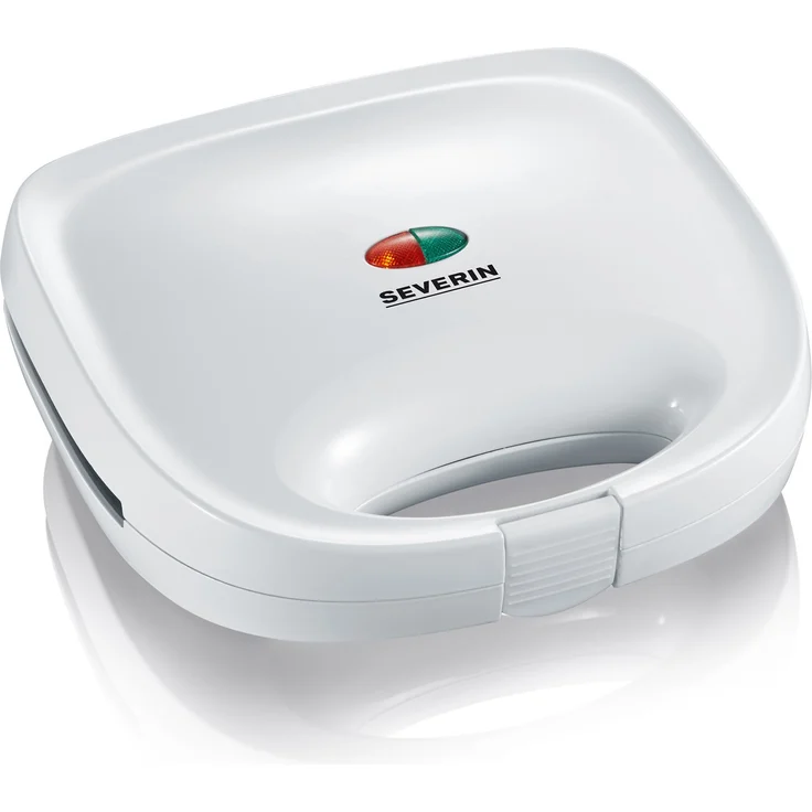 SEVERIN Sandwich-Toaster, Sandwichplatte, 600 W, SA 2971, Weiß – Bild 1