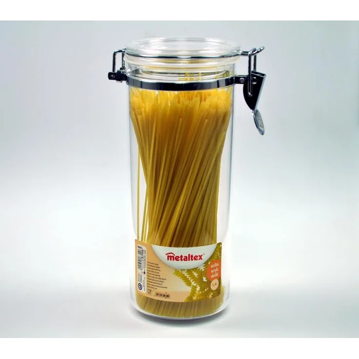 Metaltex 187006 acrylique-Pot Deckel Acryl 1,40 Liter