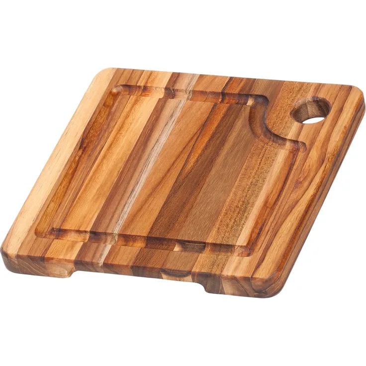 Proteak 513 Marine-Sammlung Rectangle Schneidebrett mit Groove Juice - 12 X 10 X 0,75 Inch