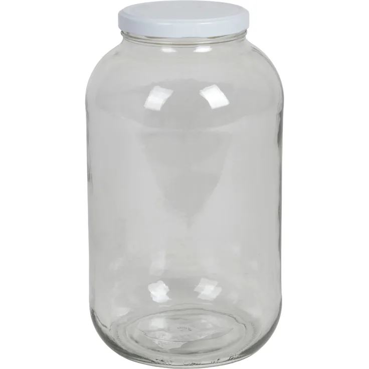Einmachglas 4,25L Vorratsglas Einweckglas Konservenglas Gurkenglas Schraubdeckel