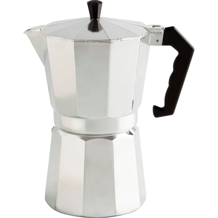 Quid Kaffeemaschine, Aluminium, 9 tazas