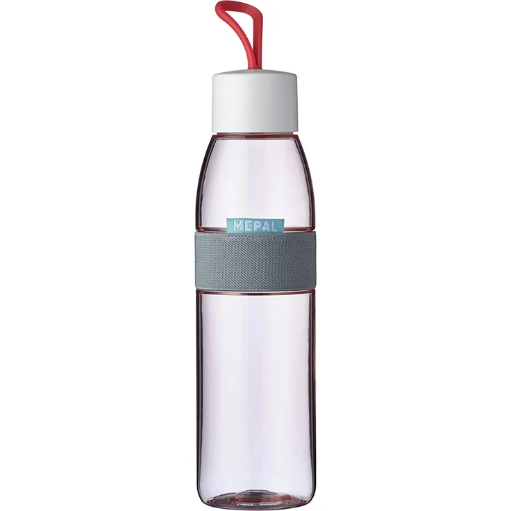 Mepal Ellipse Trinkflasche, pctg-abs, Nordic Red, 63 mm
