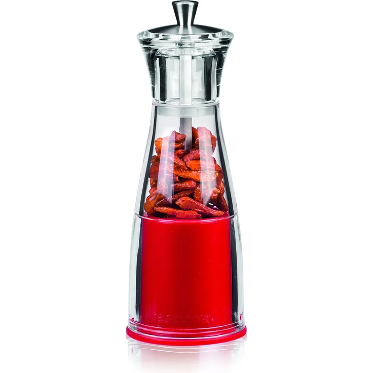 tescoma 658212.00 Chilimühle, Glas, transparent, 0.064 x 0.062 x 0.195 cm
