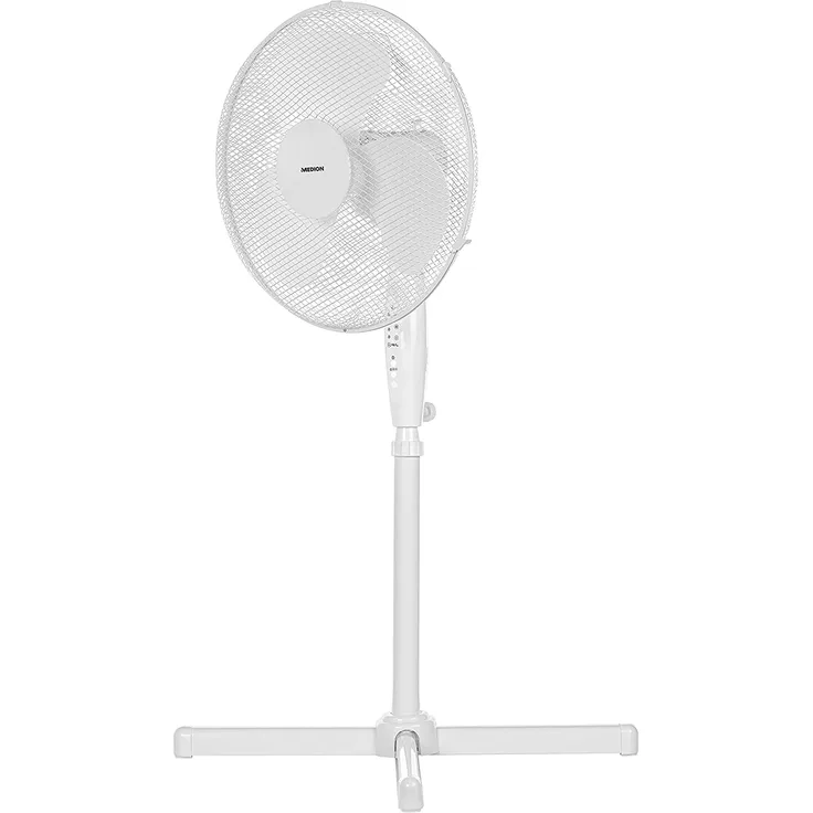 Medion Standventilator (MD18795) mit Fernbedienung 103-123cm Höhe 3 Stufen