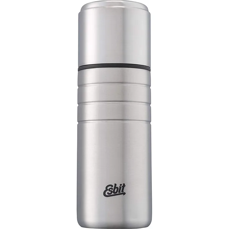 Esbit MAJORIS Isolierflasche mit doppelwandigem Edelstahl-Becher 0.5L Silber