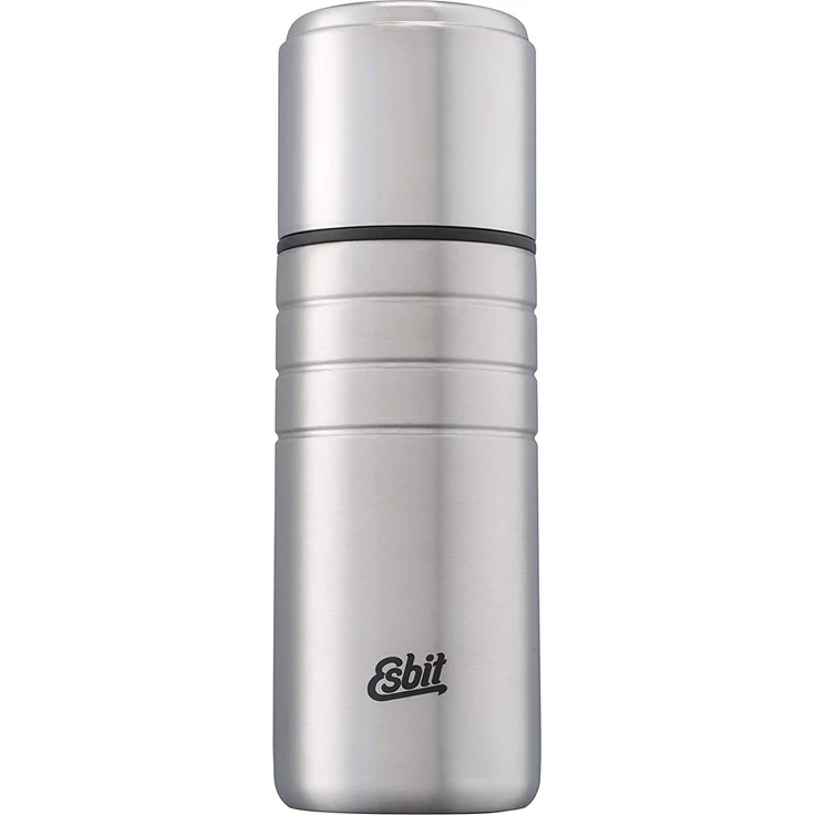 Esbit MAJORIS Isolierflasche mit doppelwandigem Edelstahl-Becher 0.5L Silber – Bild 1