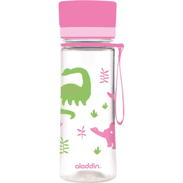 Aladdin Aveo Kinder Trinkflasche, Pink Kids Graphics, 0.43 L – Bild 1