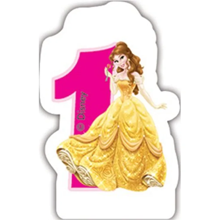 Disney Princess and Animals Cupcake-Förmchen und Kuchendekorationen, 24 Stück