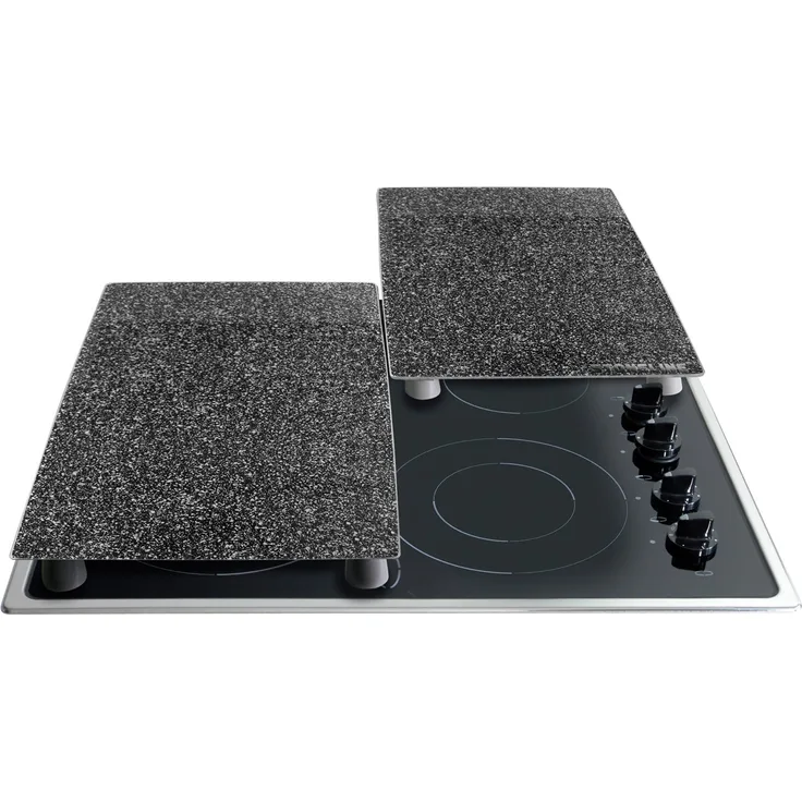 Stoneline Herdabdeckplatten, Breite 30 cm, Glas