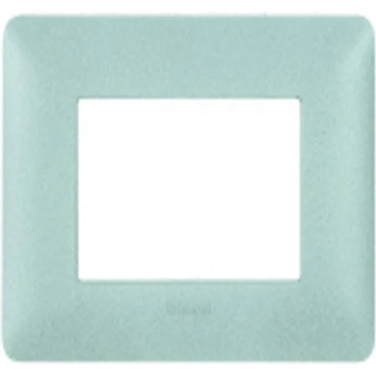 Bticino AM4803MSL MatixWandblende für Schalter, 3 Module, Silber