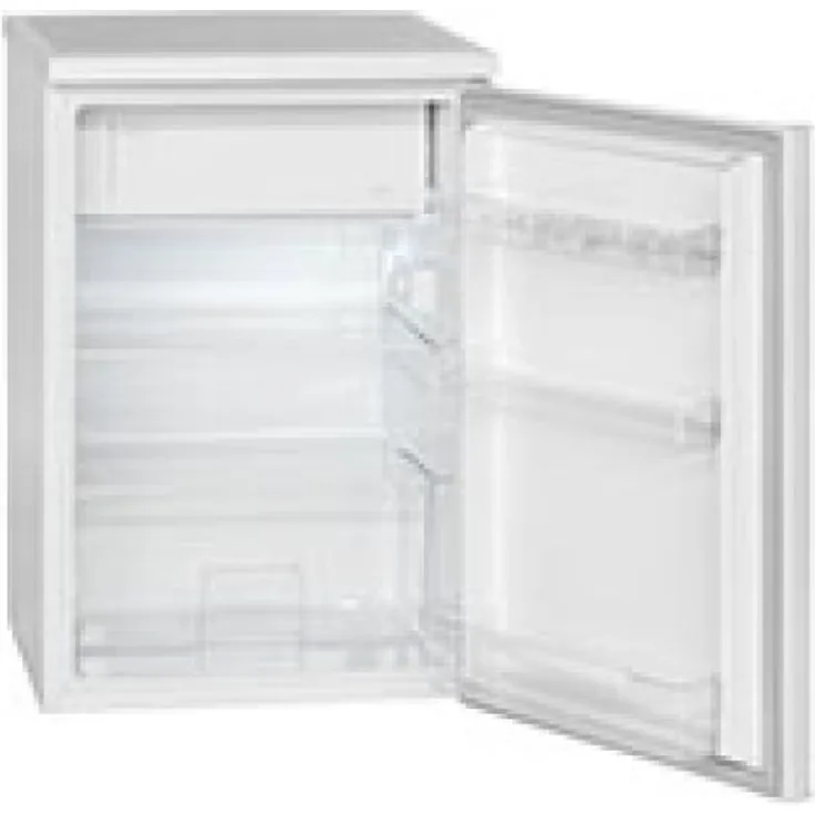 Bomann KS 2184.1 Kühlschrank, freistehend, weiß, LED, Breite 56 cm, Energieklasse E