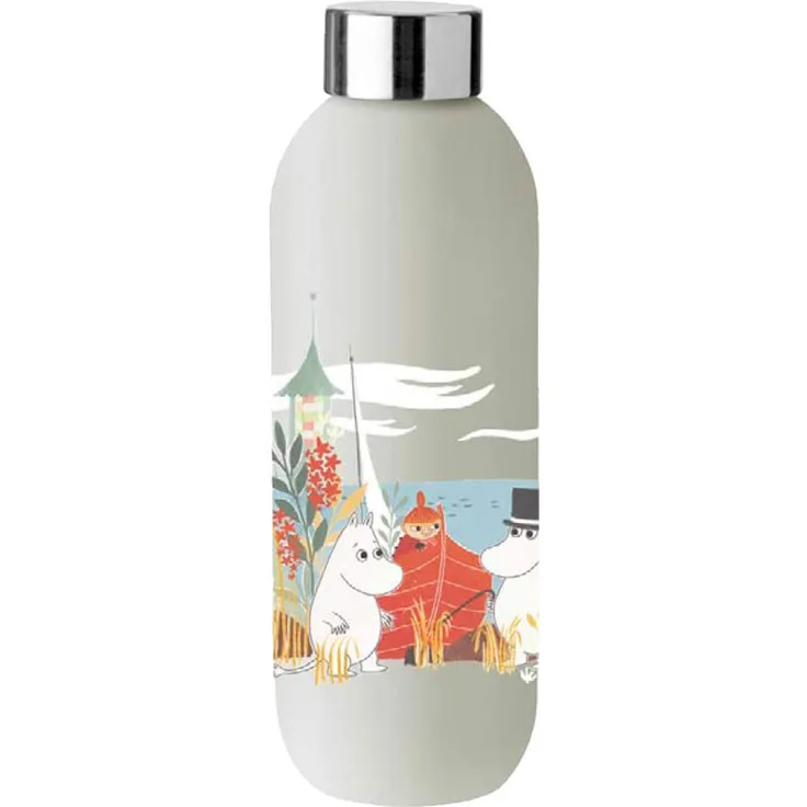 Stelton Keep Cool Trinkflasche 0,75 l sand Moomin