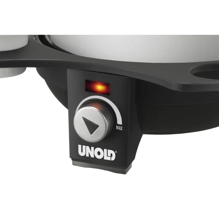 UNOLD Fondue-Elegance, Fondue-Set, Wechseltopf Edelstahl-Keramik, Zubehör, für 8 Personen, 48645 – Bild 4