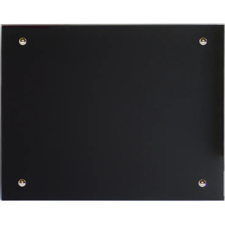 Infrarot Glasheizkörper Wand Heizpaneele 55x70 500W viele Farben und als Spiegel schwarz, Infrarotheizung