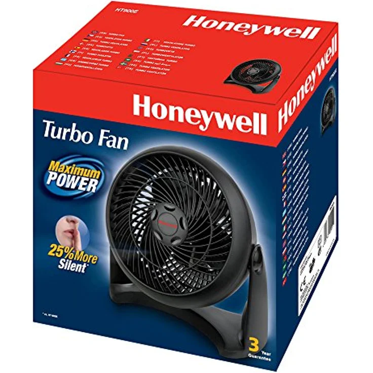 Honeywell HT-900E Kraftvoller und geräuscharmer Turbo-Ventilator – Bild 2