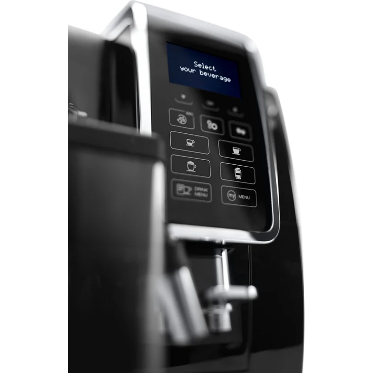 De'Longhi Dinamica ECAM 350.55.B Kaffeevollautomat mit Milchsystem und integriertem Mahlwerk, Digitaldisplay mit Klartext, 2-Tassen-Funktion, Großer 1,8 Liter Wassertank, schwarz – Bild 6
