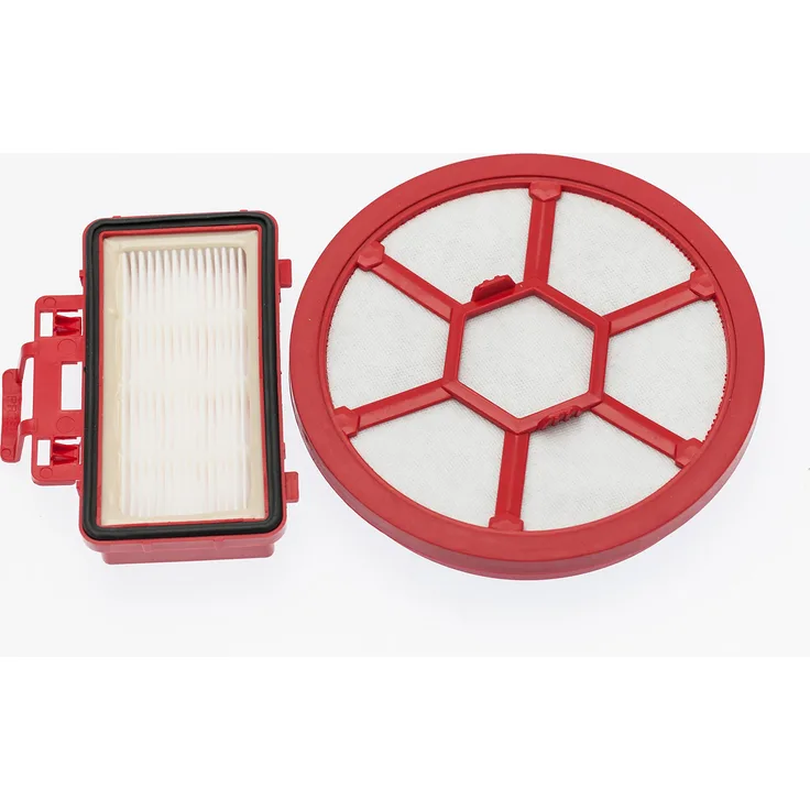 Dirt Devil Filterset, Rot/Weiß, 185mm x 170mm x 50mm