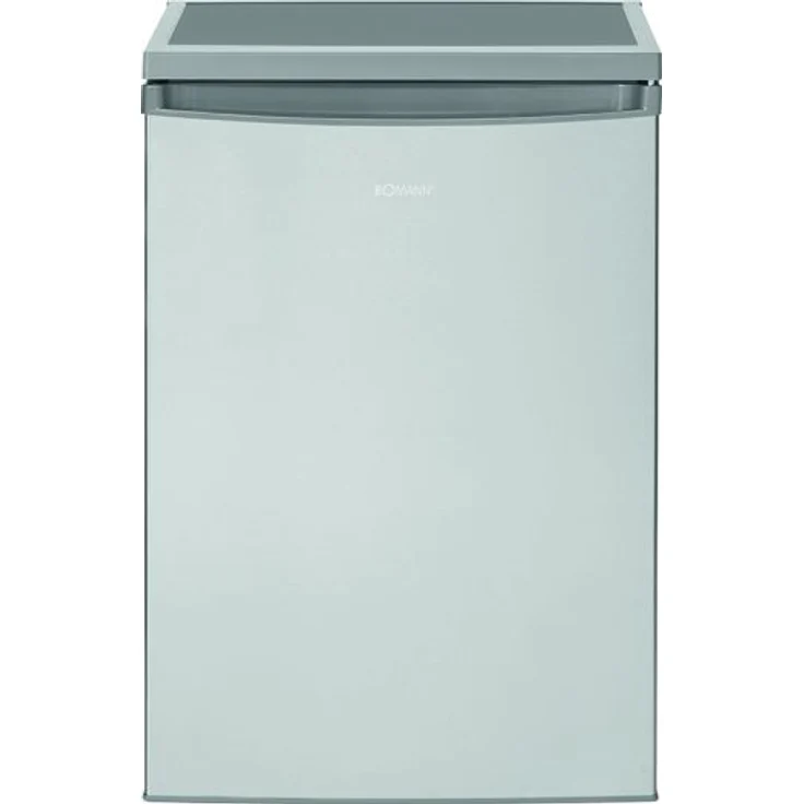 Bomann VS 2185 Kühlschrank, freistehend, silber, Energieklasse E – Bild 1