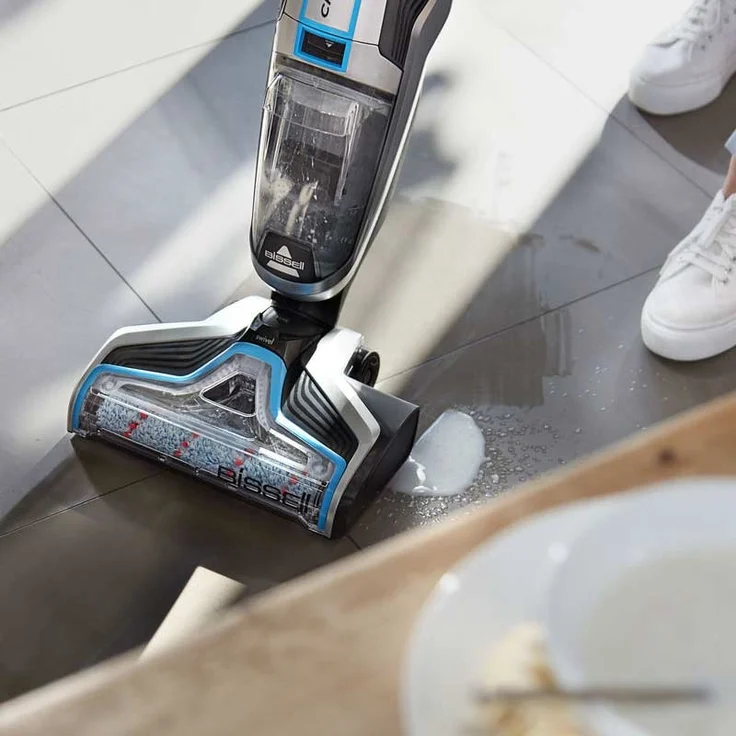 Bissell 2582N CrossWave Cordless Nass- und Trockenreiniger, 25 min Akkubetrieb, 3in1 Bodenreiniger, saugt und wischt Böden gleichzeitig, kabellos, silber – Bild 13