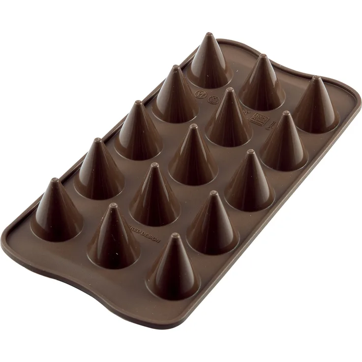 Silikomart SCG20 Pralinenform Hütchen, 15er-Form