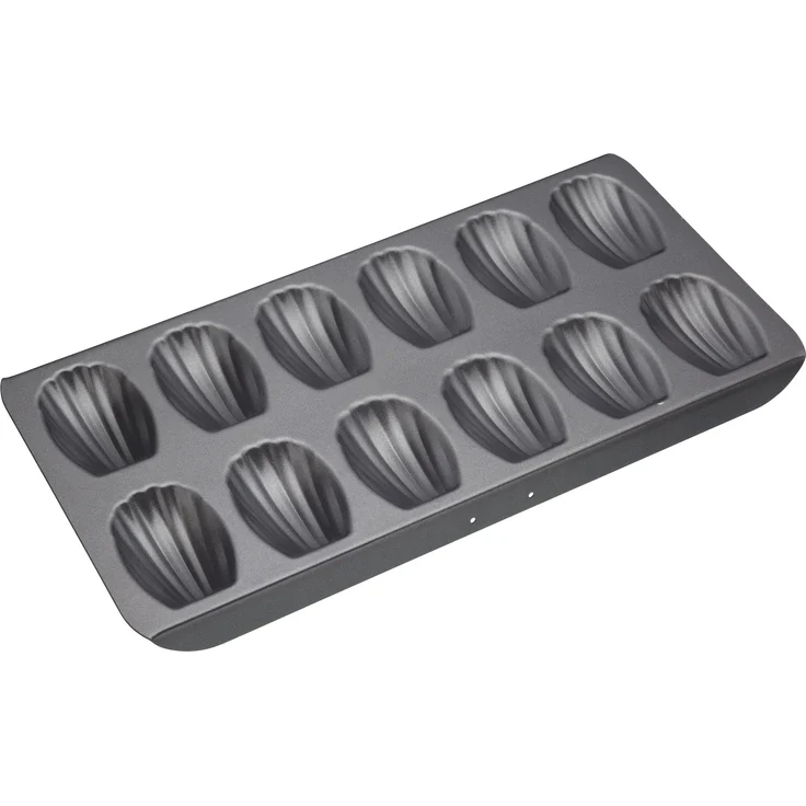 Master Class Madeleine-Backform mit Antihaftbeschichtung und 12 Mulden, 40 x 20 cm – Bild 1