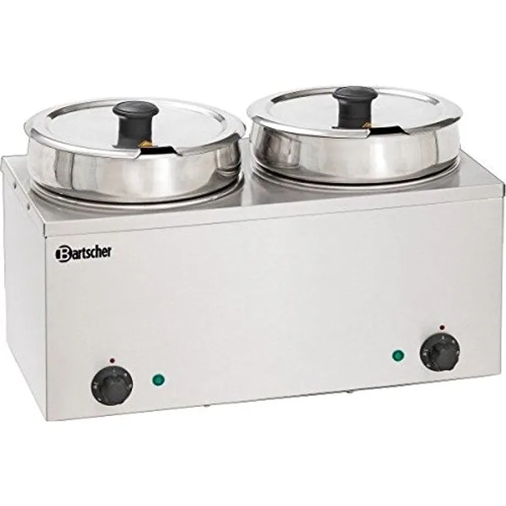 Bartscher Bain-Marie Hotpot mit 2 Töpfen 6,5 Liter - 606065