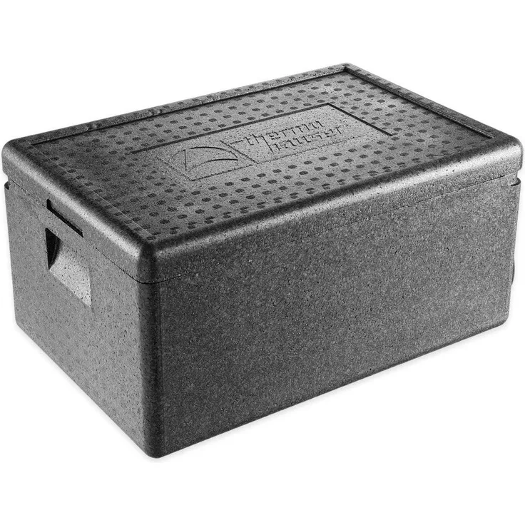 thermohauser EPP-Thermobox, Inlay GN 1-1, schwarz, mit herausnehmbaren Innenbehälter PE, 48,5 L