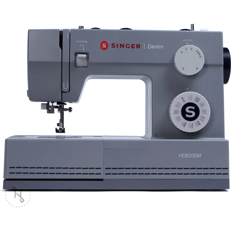 Singer Heavy Duty 6335M Denim Nähmaschine, weiß – Bild 1