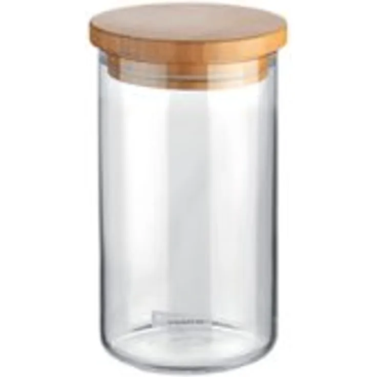 Tescoma Vorratsglas, Glas, transparent, 10.4 x 10.4 x 17 cm