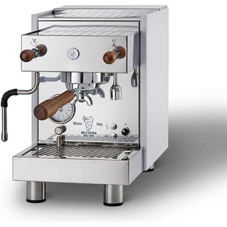 Bezzera Crema PM Zweikreiser Siebträgermaschine Espressomaschine, weiß