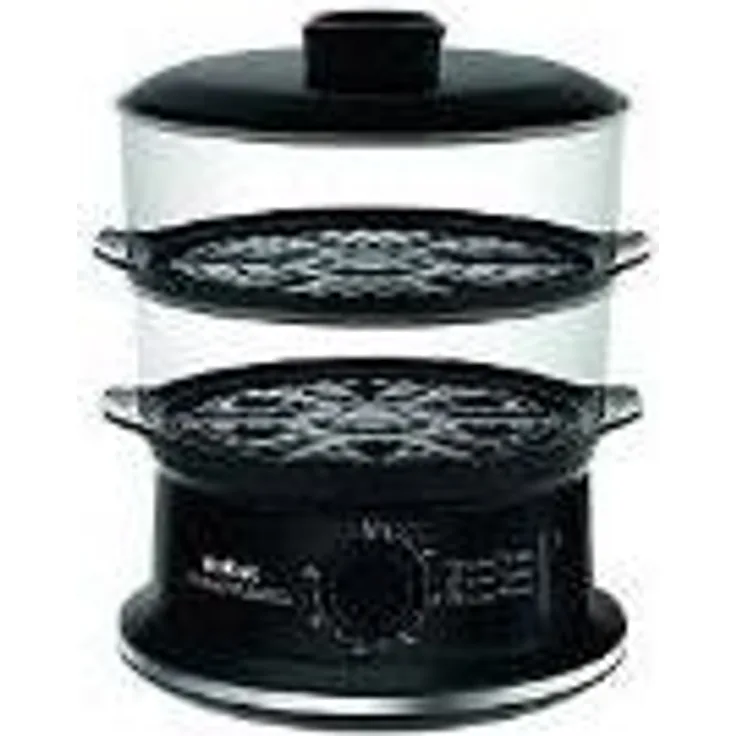 Tefal Dampfgarer, 2 Garbehälter, 6 Liter Volumen, 900 Watt, VC1401