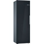 Bosch KSV36VBEP Kühlschrank, freistehend, schwarz, LED, Breite 60 cm, Energieklasse E