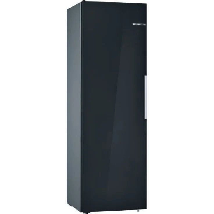 Bosch KSV36VBEP Kühlschrank, freistehend, schwarz, LED, Breite 60 cm, Energieklasse E – Bild 1