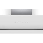 Bosch Serie 4 DWK87CM20, Motorhaube, Kamin abgewinkelt, Breite: 79 cm, Tiefe: 49.9 cm, Absaugung und Rückführung (mit zusätzlichem Rückführungsset), mit internem Motor, Glass White
