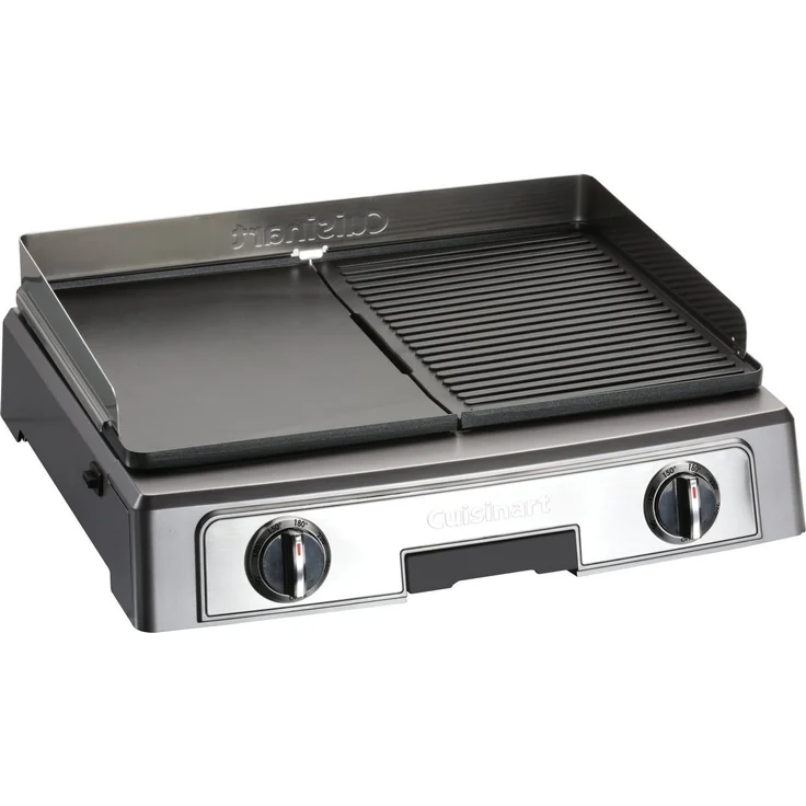 Cuisinart PL50E Tischgrill, Metall, Anthrazit – Bild 1