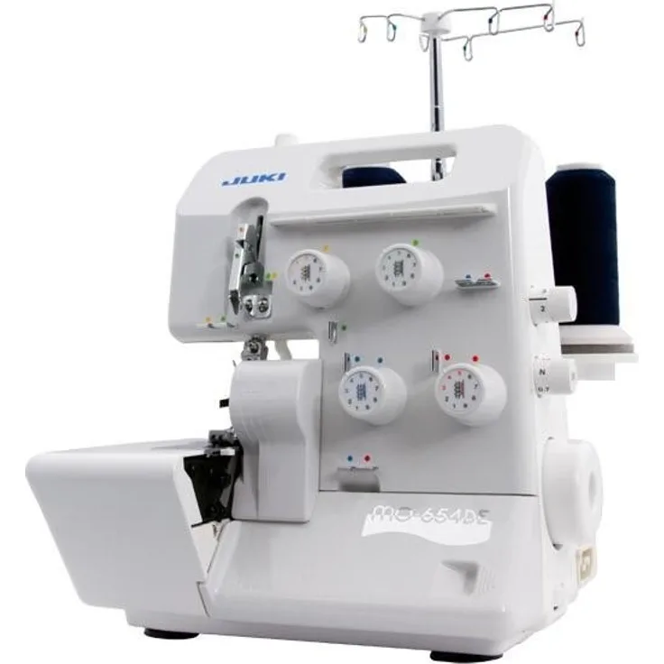 Juki MO-654DE Overlock-Nähmaschine, 2-4 Fäden, 1500 Stiche-min