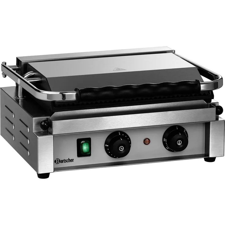 Bartscher Kontaktgrill Panini, Gusseisen-Grillplatte