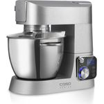 CASO KM1200 Design Küchenmaschine mit umfangreichem Zubehör, hochwertiges Gehäuse aus Aluminium-Druckguss, 1200 Watt, Edelstahl- Rührschüssel mit 5.5 Liter Kapazität